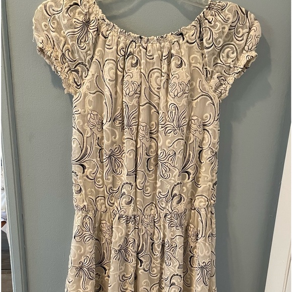 Ramy Brook silk mini dress black and white switl nwt S - Picture 6 of 8